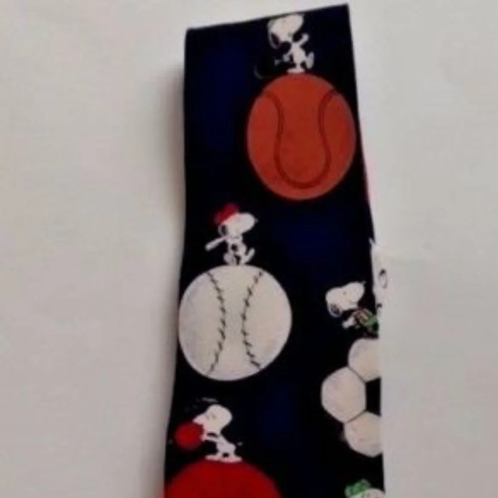 Peanuts Necktie Most Valuable Player VTG 1958